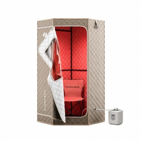 SAUNABOX SAUNABOX SmartSteam Pro with Red-Light Therapy