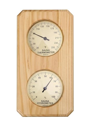 MIKSUS MIKSUS 10-inch 2-in-1 Thermometer & Hygrometer