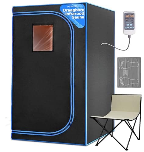 SereneLife SLISAU30BK Portable Infrared Sauna