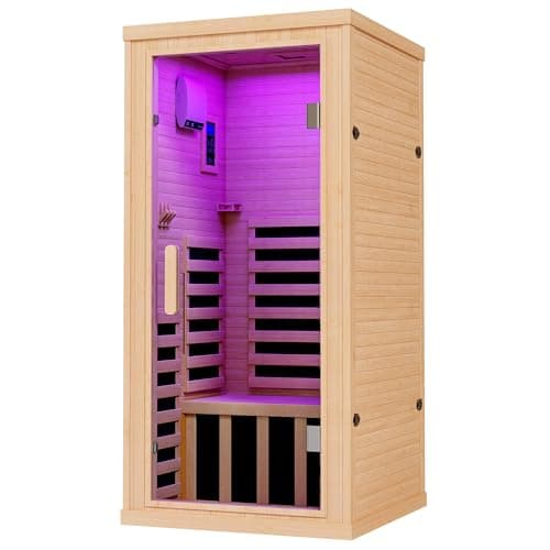 Albott Albott 1-Person Infrared Sauna (7 Carbon Panels)