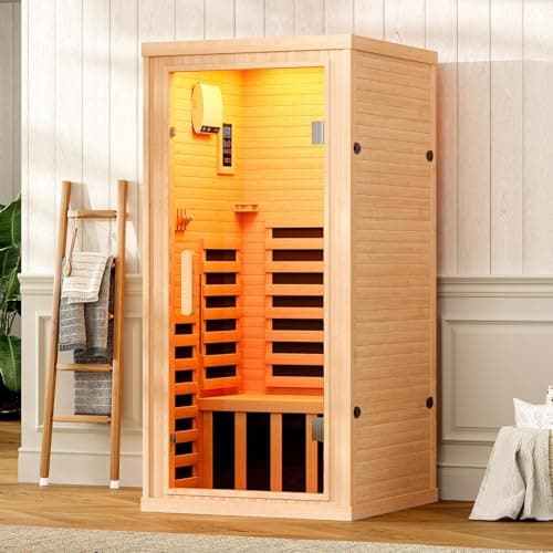 Albott Albott 1-Person Infrared Sauna (7 Carbon Panels)